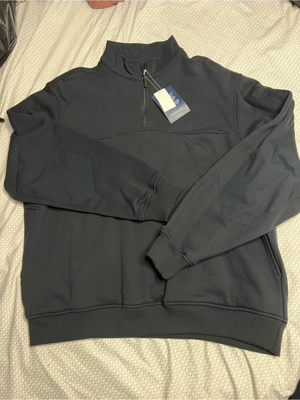 Propper Station 1/4 Zip Job Shirt,LAPD Navy, R